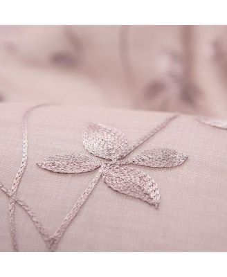 Premium Embroidered Vine Curtains - Sheer Curtains 2 Panels