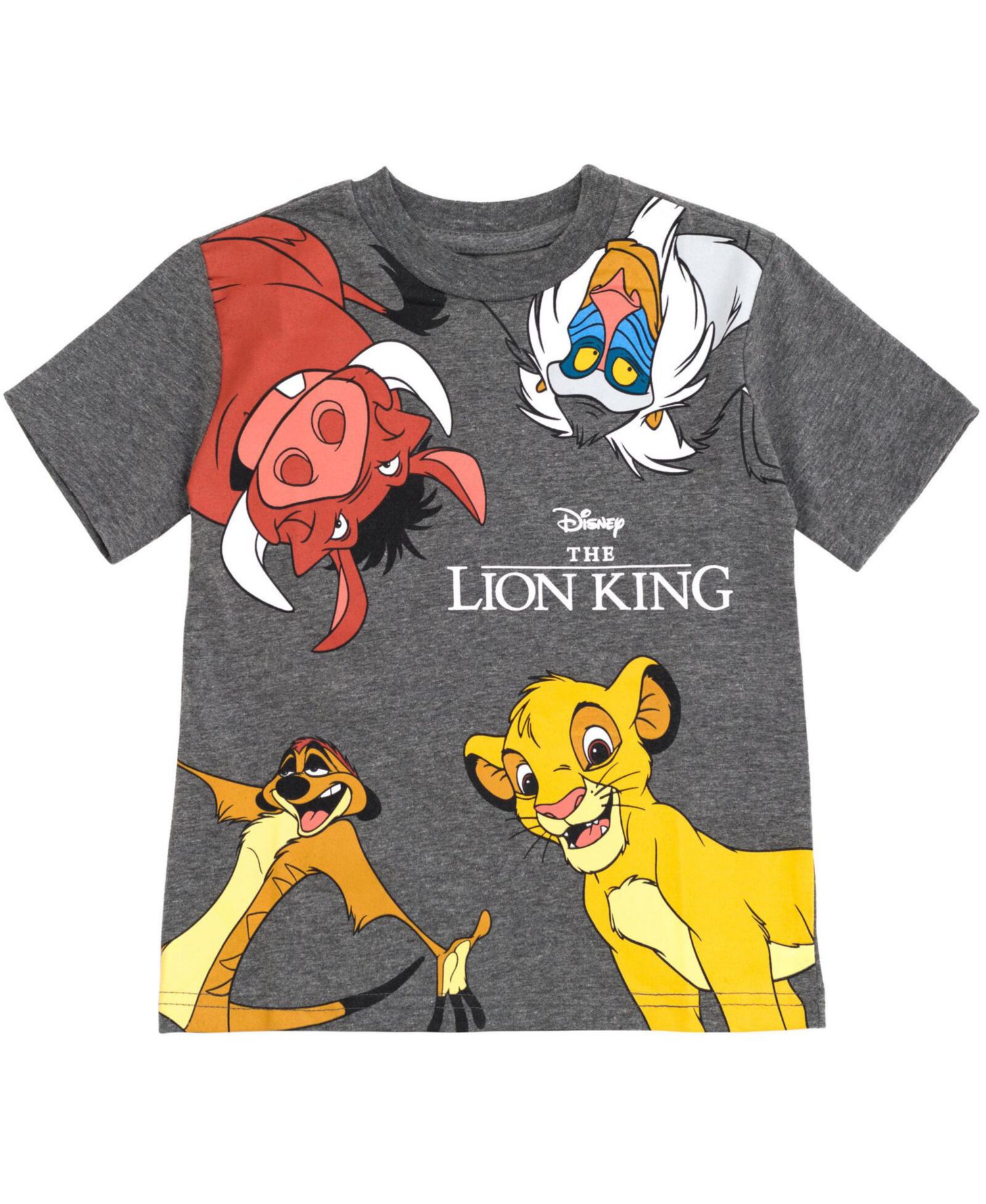Boys Lion Guard Lion King Simba Timon Pumbaa Rafiki 3 Pack T-Shirts to
