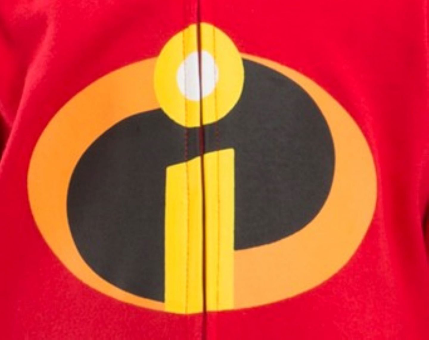 Комбинезон Incredibles Disney Mr. Incredible Zip Up Cosplay Coverall для мальчиков-малышей, цвет: Красный — фото 2