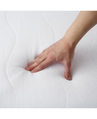 Full Size Quilted Electric Heated Mattress Pad (54"x75", White)