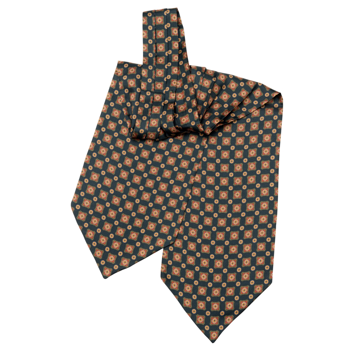 Elizabetta Men's Barberini - Silk Ascot Cravat Tie for Men