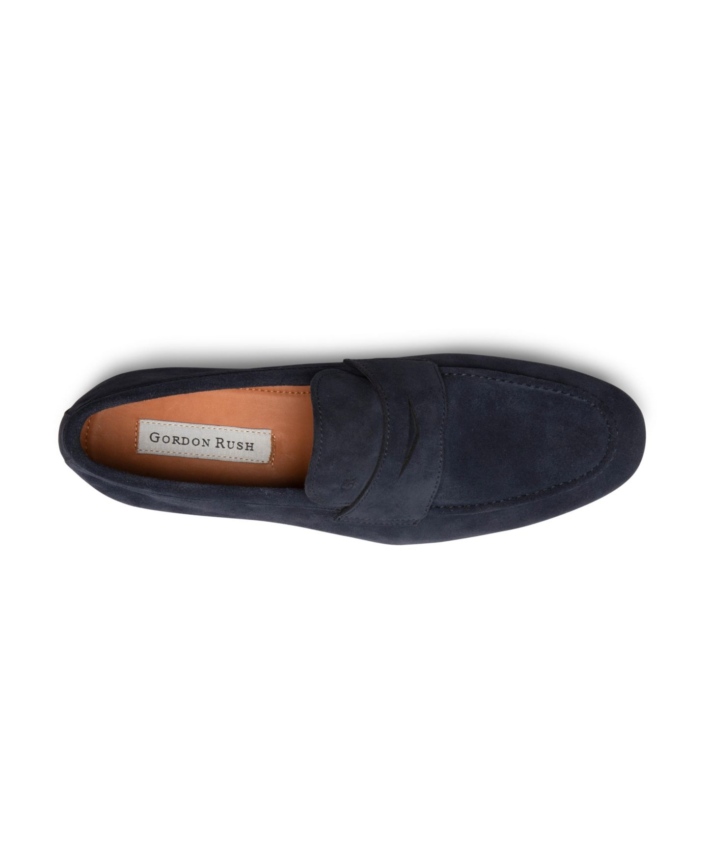 Мужские туфли Gordon Rush Men s Cartwright Dress Casual Slip-On Penny Loafer, цвет: Тёмно-синий — фото 2