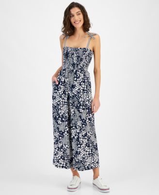 Tommy Hilfiger - Women's Cotsworld Floral-Print Jumpsuit