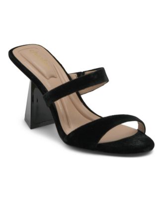 Womens Kami Flare Block Heel Sandal