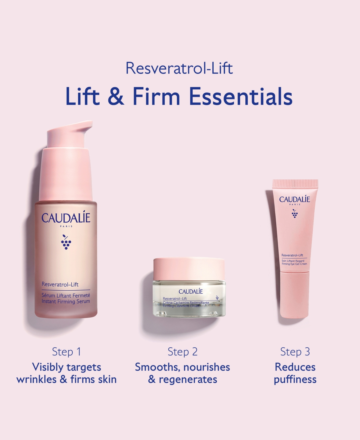 Caudalie 3-Pc. Resveratrol-Lift Lift & Firm Essentials Skincare Set