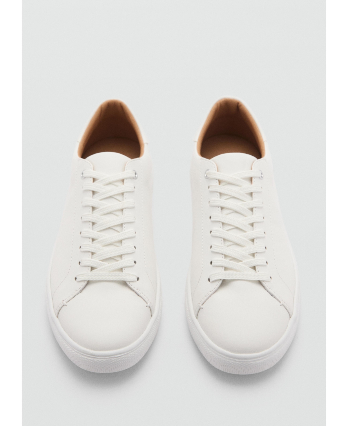 Mango Men's Lace-Up Panel Sneakers