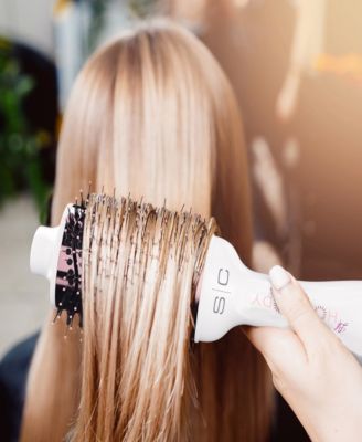 Lil' Hot Body Blowout Brush - White/Rose