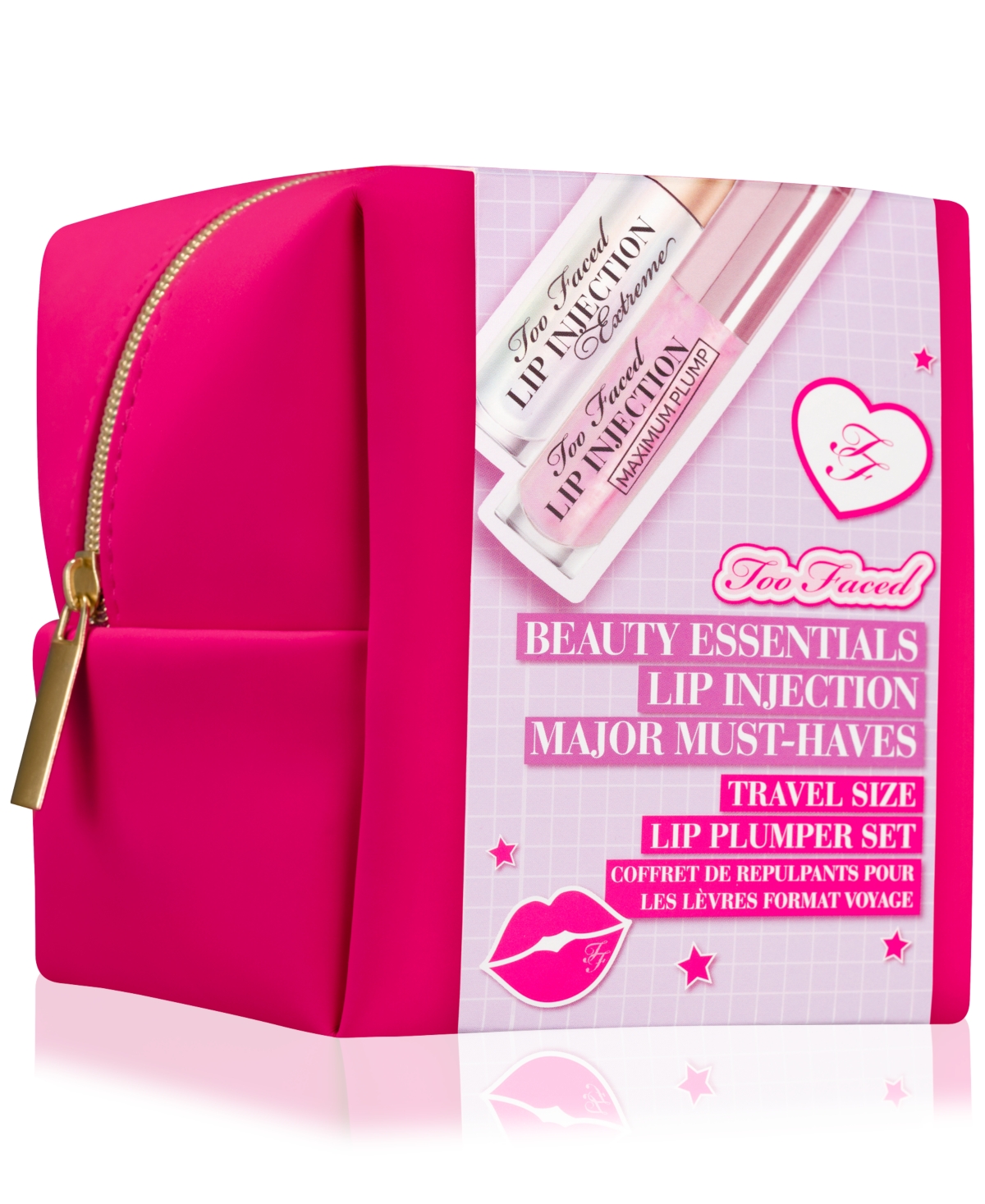 Too Faced 2-pc. Beauty Essentials Lip Injection Major Must-haves Lip Plumper Set In No Color