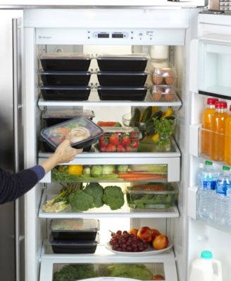 Good Cook Meal Prep Rectangle Single Compartment 30 Pack Container