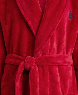 【Polo Ralph Lauren】Microfiber Plush Robe(バスローブ) Polo Ralph Lauren Men's Microfiber Plush Robe - Macy's