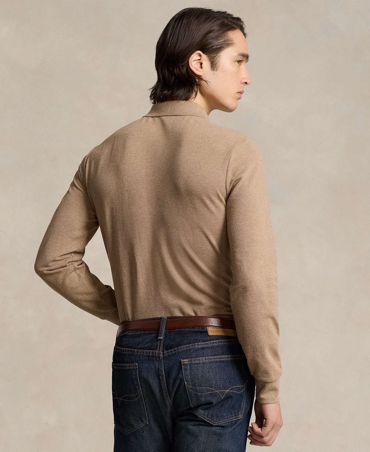 Polo Ralph Lauren Men's Classic Fit Long Sleeve Mesh