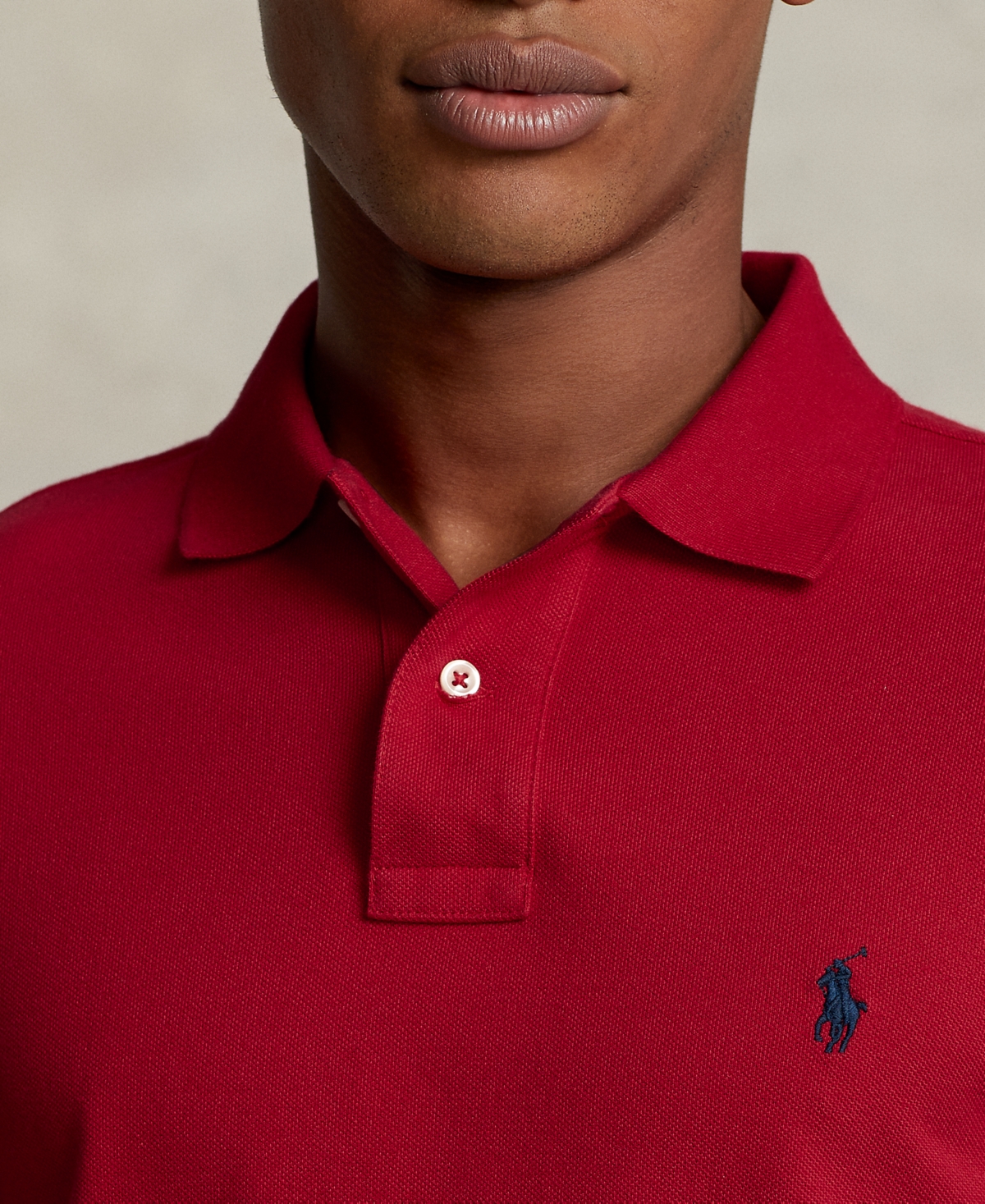 Polo Ralph Lauren Men's Classic Fit Long Sleeve Mesh