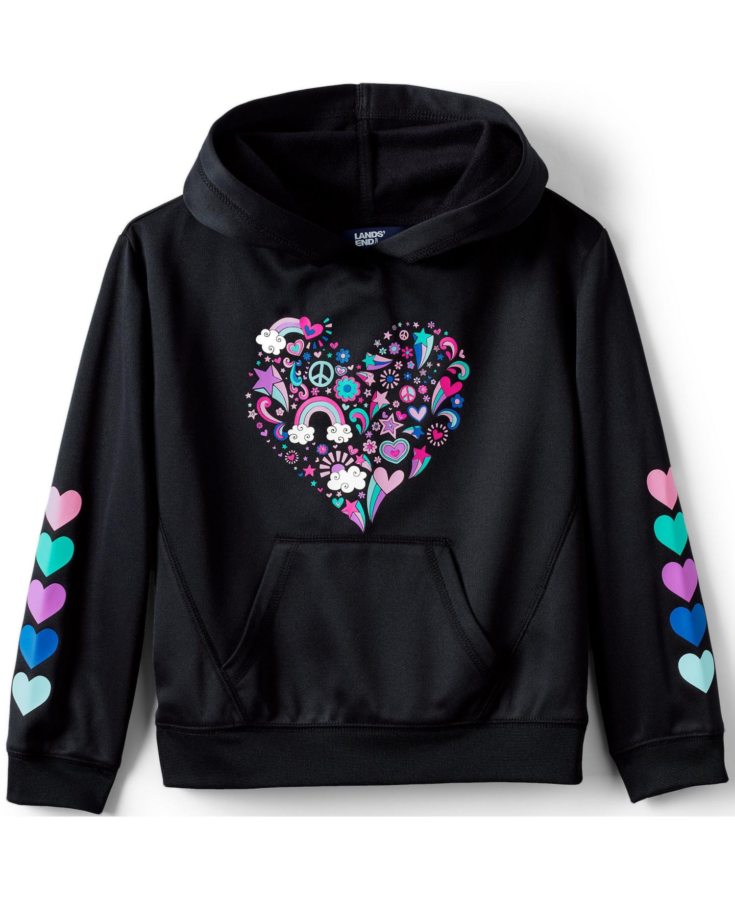 Big Girls Plus Long Sleeve Active Hoodie