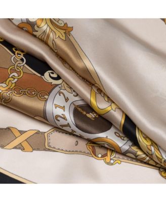 Moment in Time - Hand Rolled Silk Foulard for Women