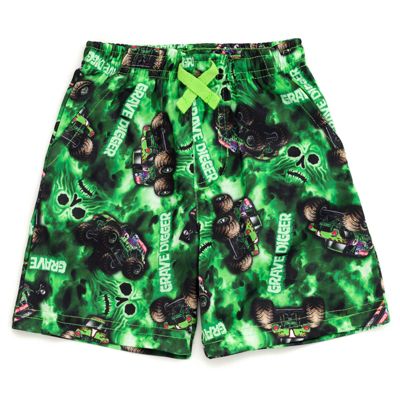 Boys Grave Digger T-Shirt and Shorts Outfit Set