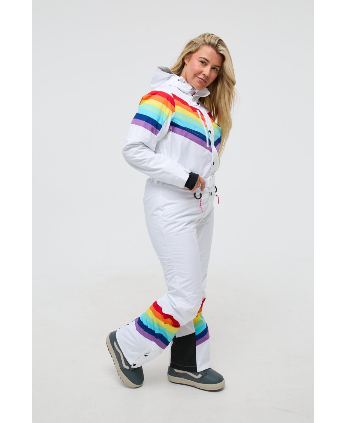 Oosc Women's Rainbow Road Curved Female Ski Suit