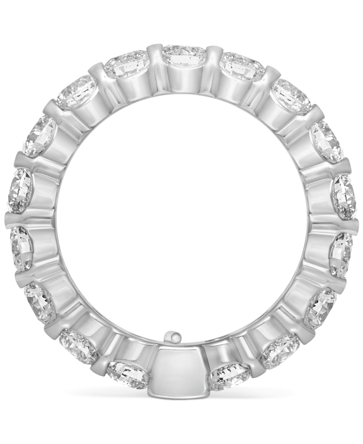 Macy's Diamond Eternity Band (4 Ct. T.w.) In 14k White Or Yellow Gold In Yellow Gold