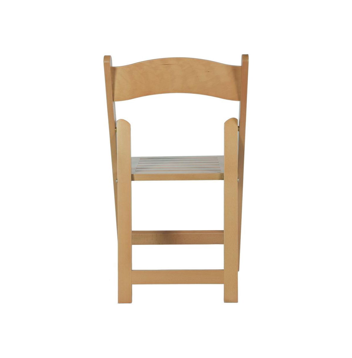 Merrick Lane Nathan Set Of 4 Solid Wood Dining Chairs With Foldable Design And Elegant Finish