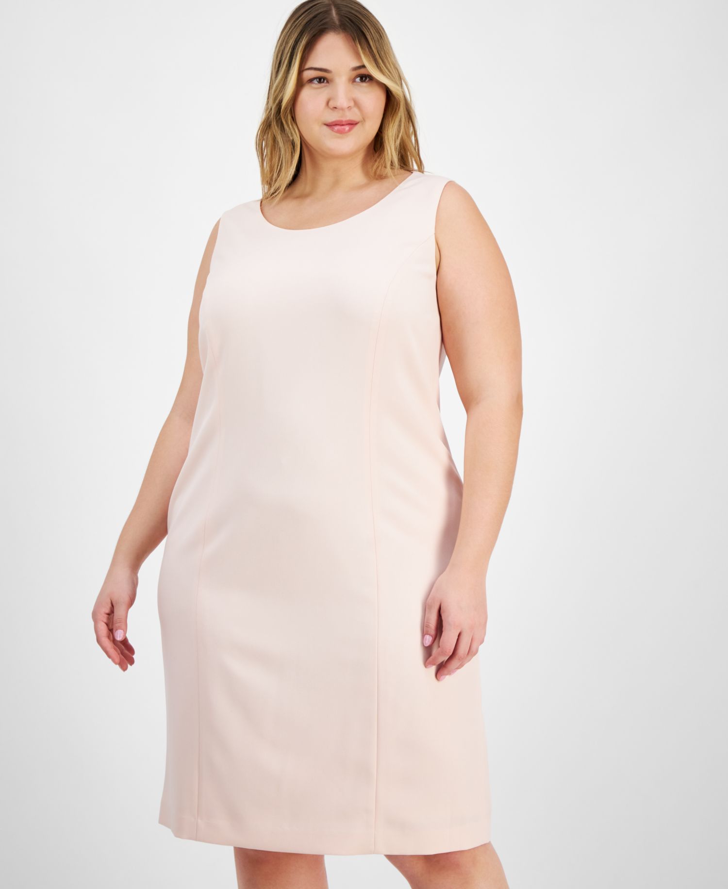 Plus Size Elongated Blazer 2 Piece Dress Suit