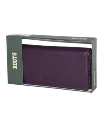 Ladies Leather Expander Clutch Wallet