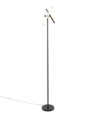 65" Metal Icicle Swivel Floor Lamp