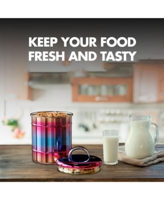 Rainbow Metal Canister - Large