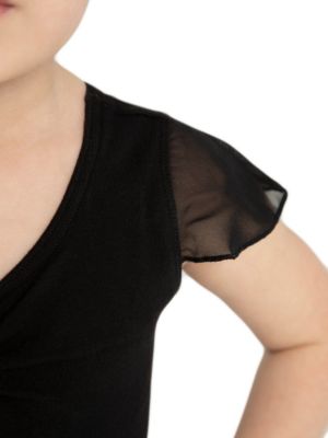 Girls Flutter Sleeve Dress