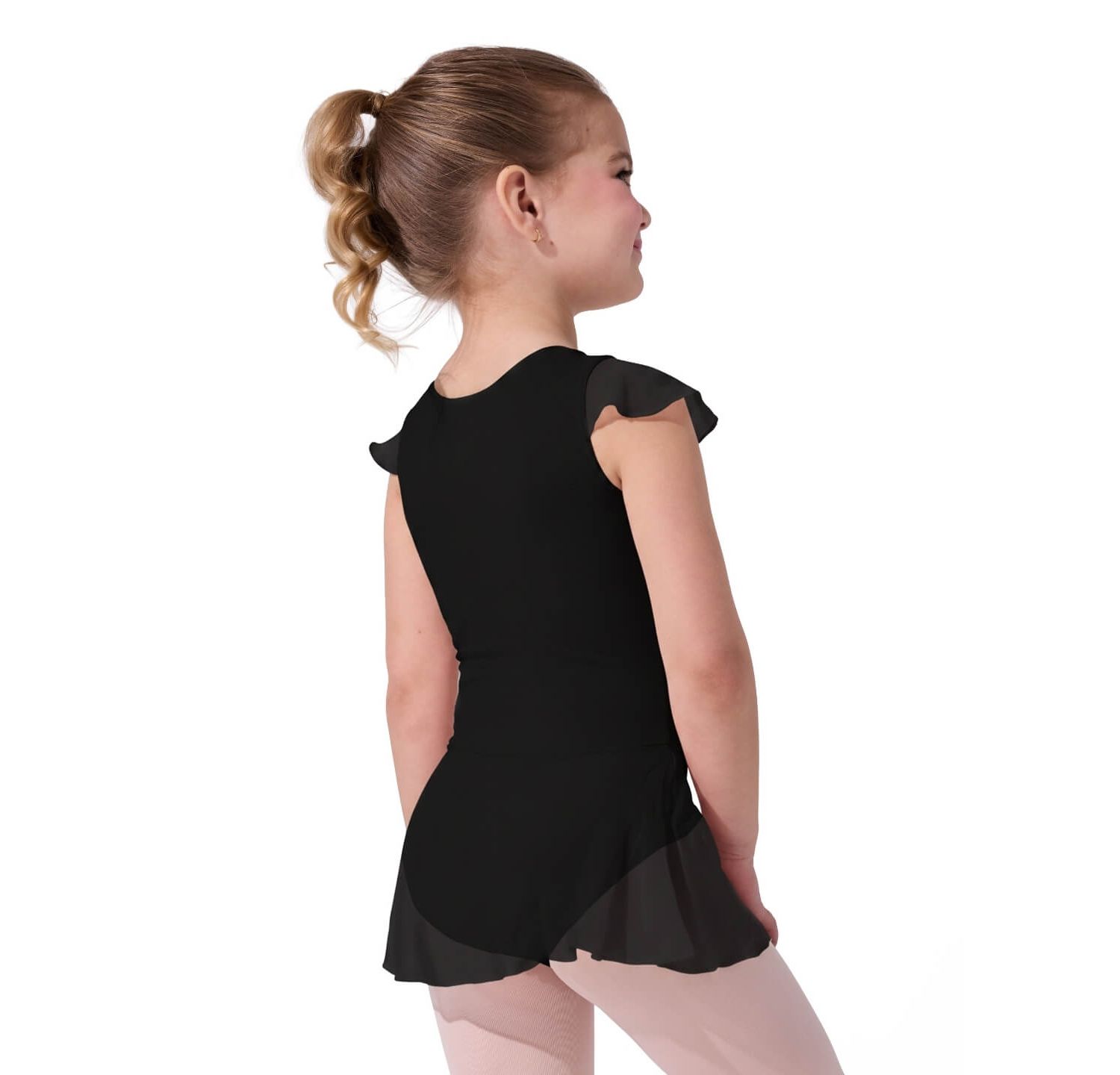 Flutter Sleeve Dress - Girls