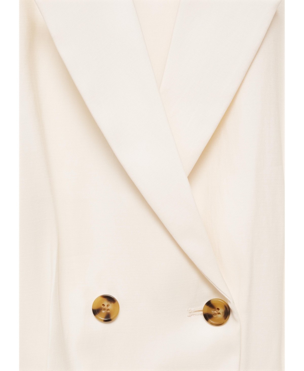 Mango Women's Tortoiseshell Buttons Detail Short Jumpsuit