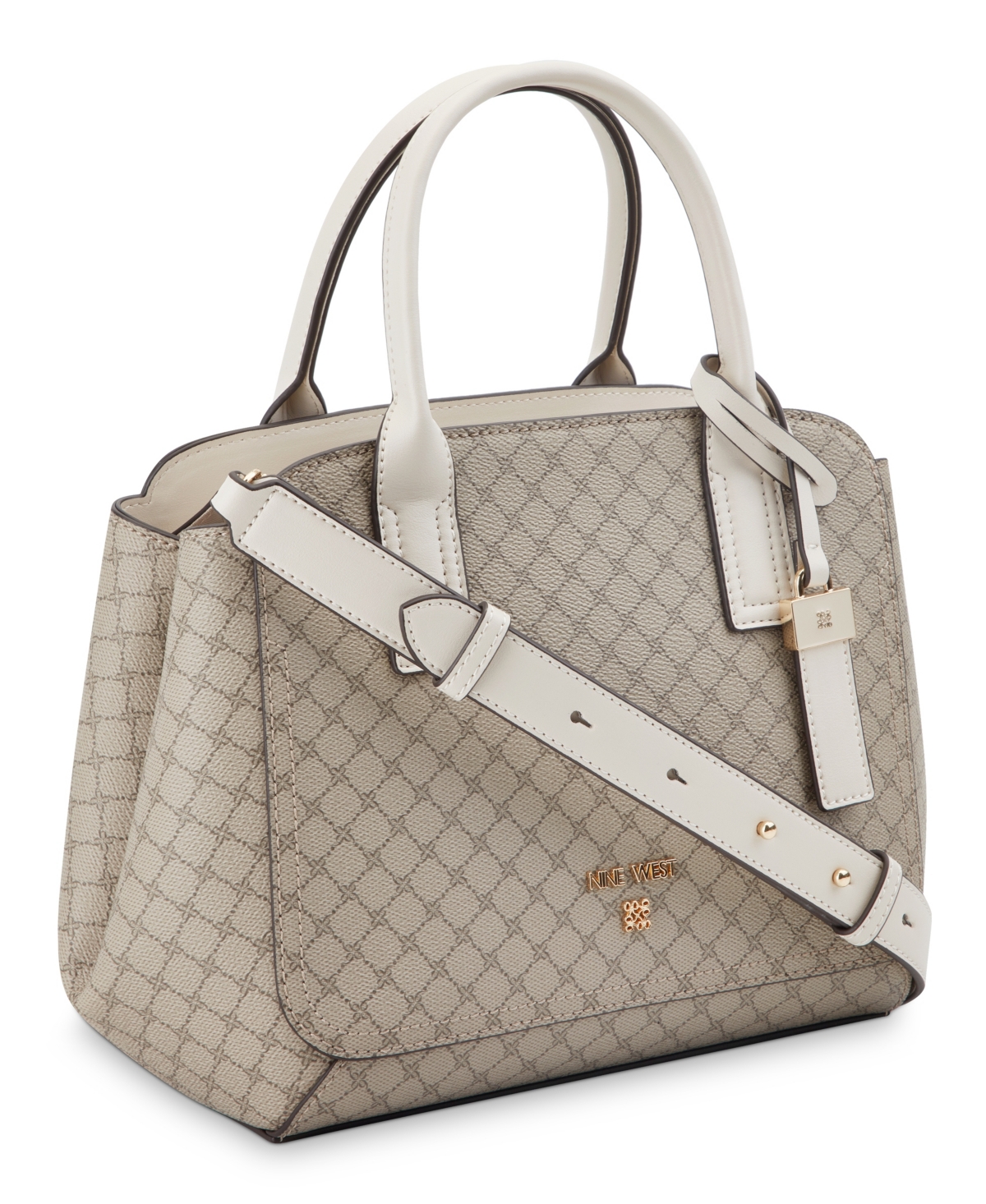 NINE WEST MORDEN LARGE SATCHEL BAG 