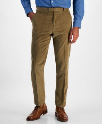 Men's Modern-Fit Solid Corduroy Pants