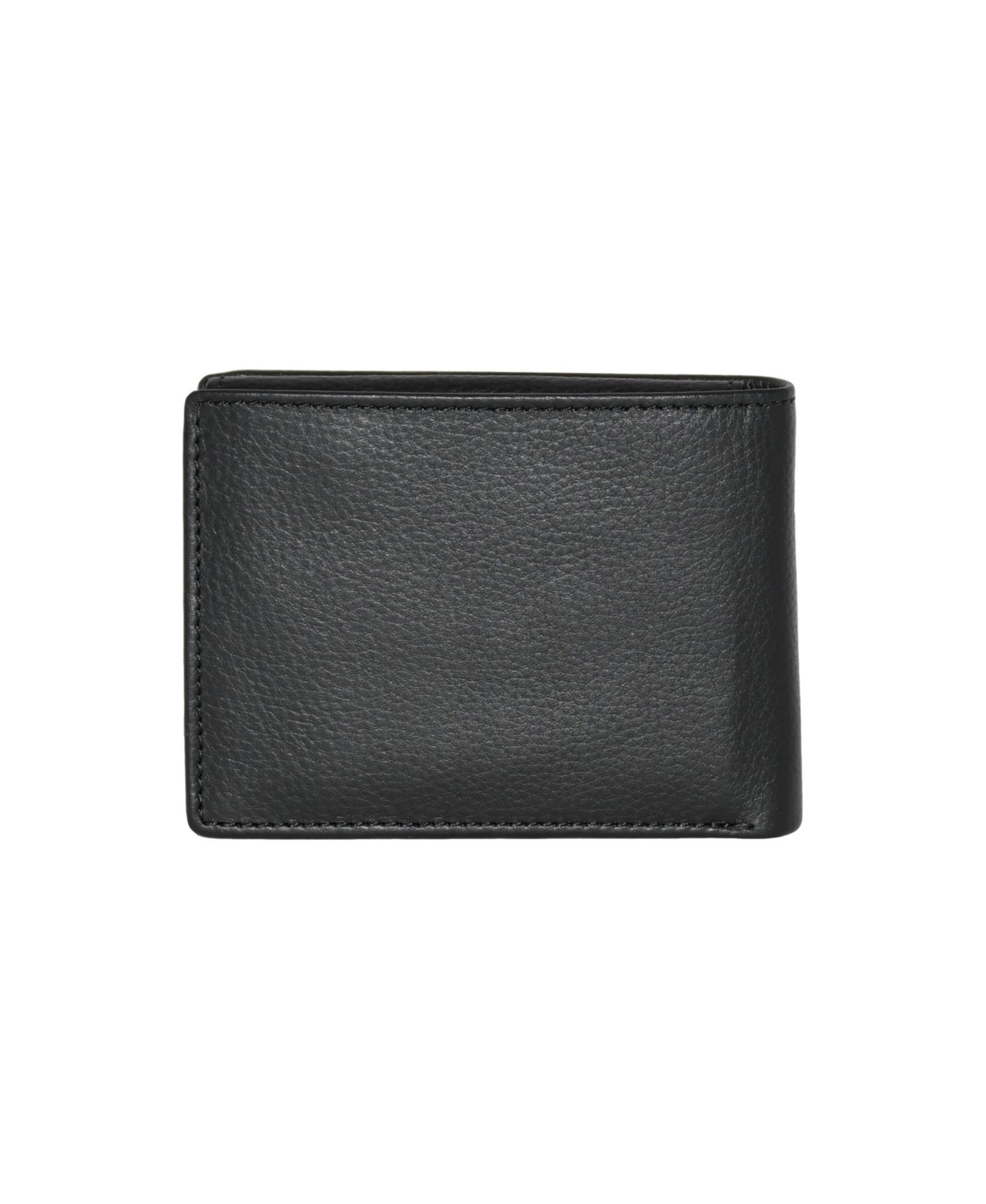 Мужской кошелёк Roots Men Leather Slimfold Wallet with Removable ID, цвет: Чёрный — фото 4