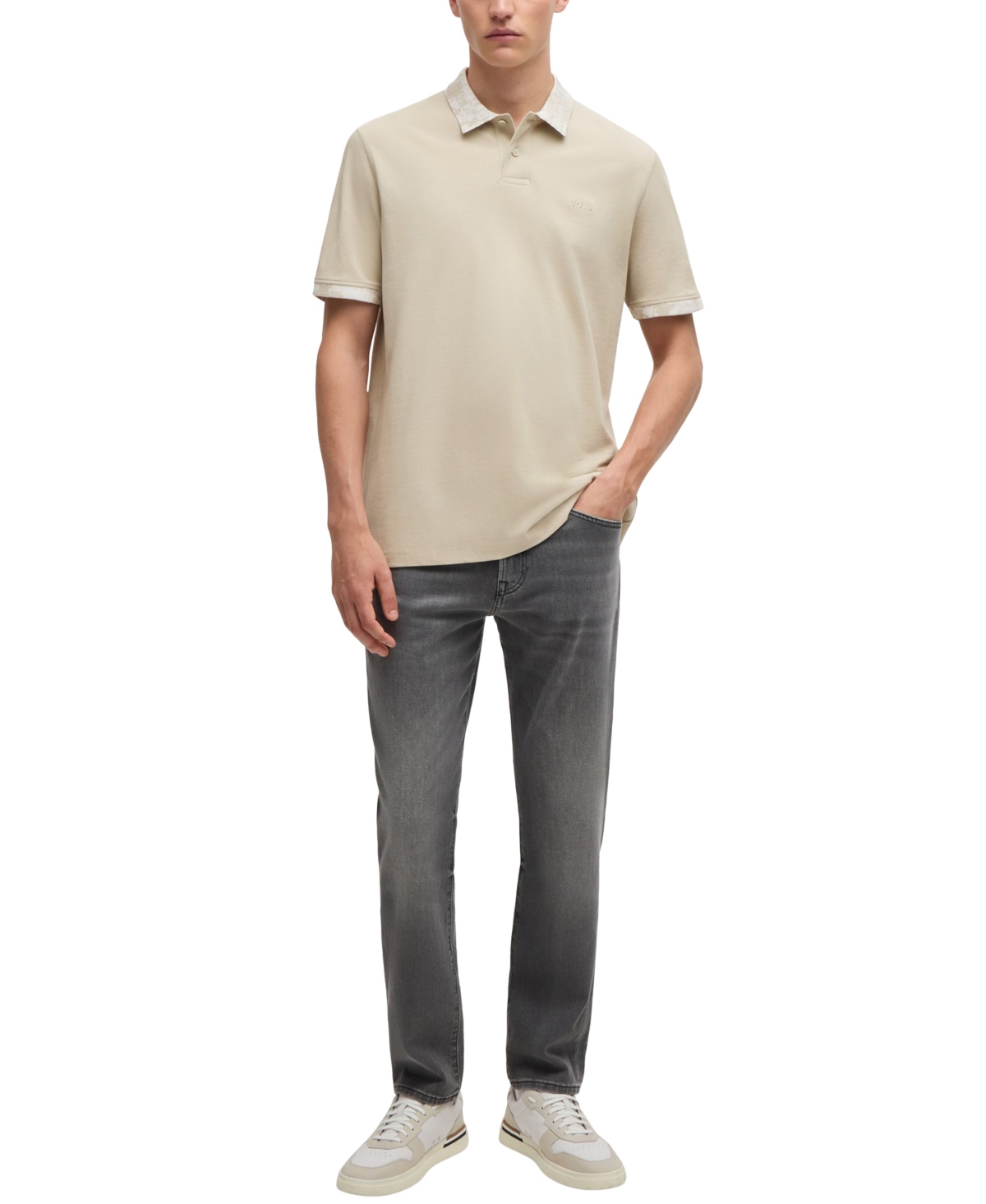 Boss by Hugo Boss Men's Camouflage-Print Polo Shirt