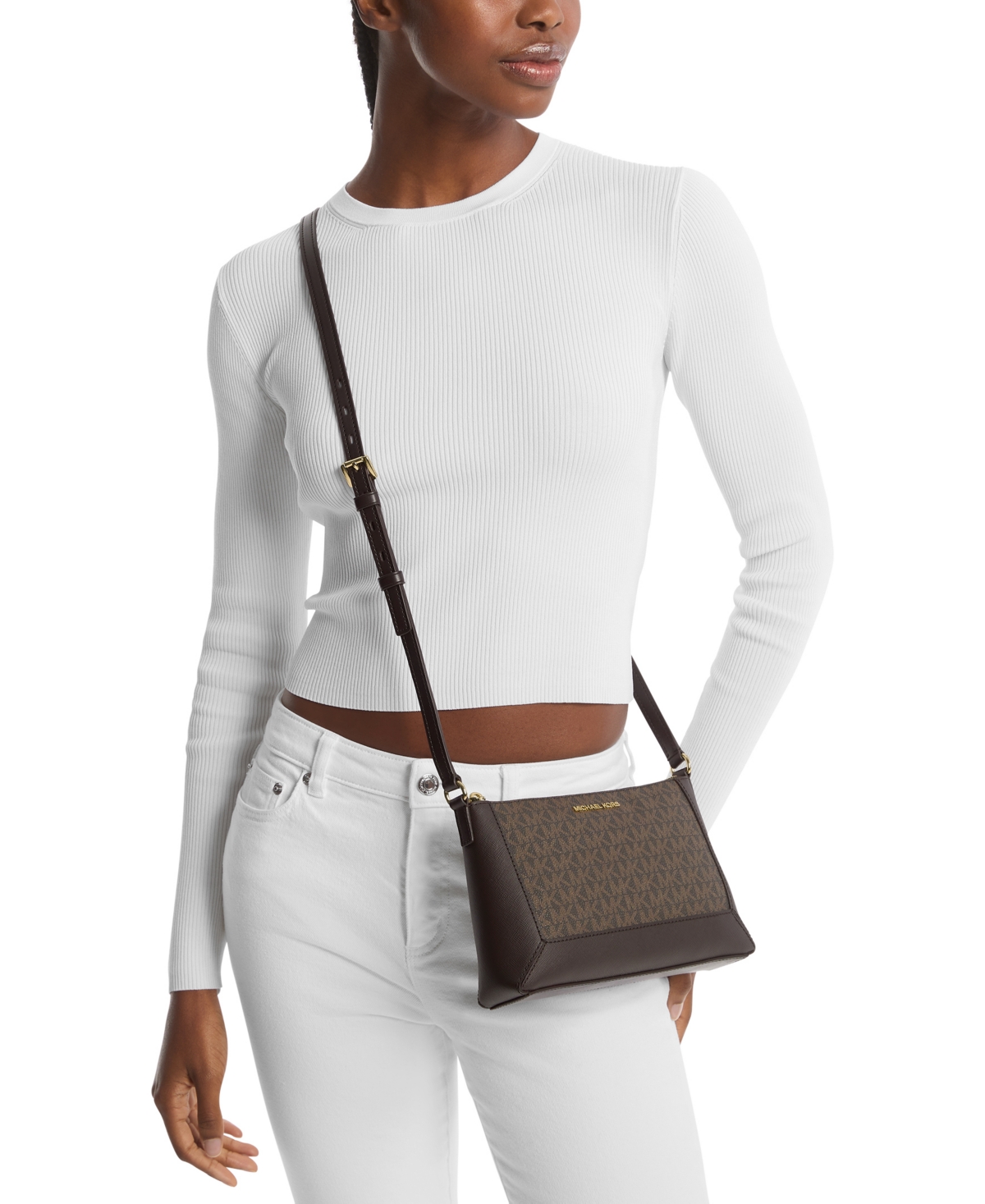 Michael Michael Kors Sallie Logo Crossbody