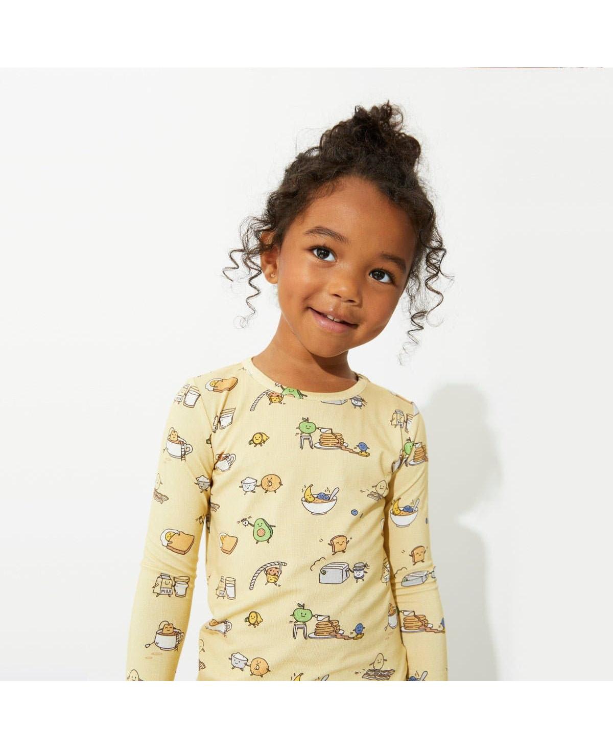 Bellabu Bear Unisex KidsSet of 2 Piece Pajamas - Love you brunches