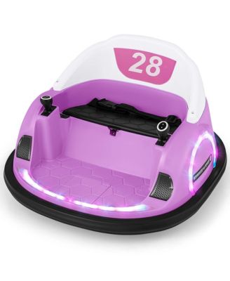 12V Electric 360° Spin Car Toy Ride on Bumper Car for Toddlers with Remote Control