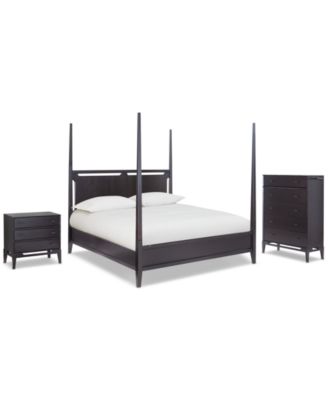 Addelyn 3 Pc. Set (Queen Poster Bed, Chest & 3-Drawer Nightstand)