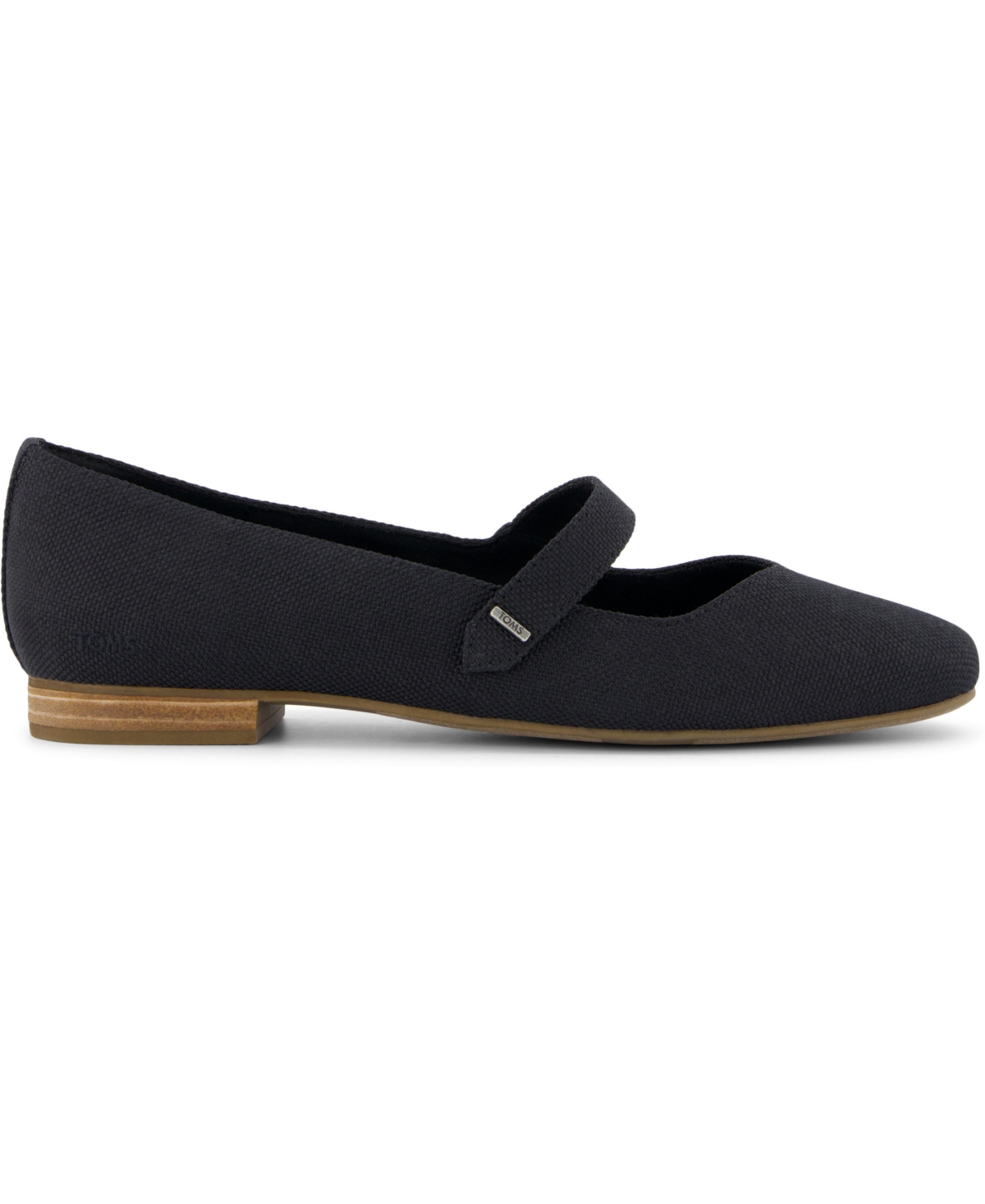 Toms Women's Bianca Canvas Mary Jane Flats