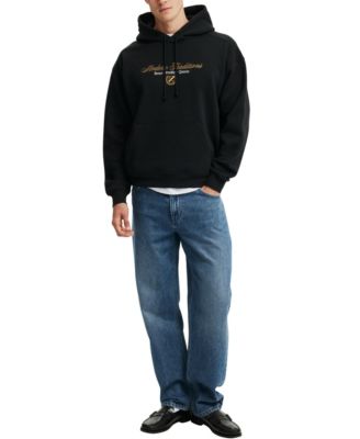 Men's Box Fit Graphic Hoodie