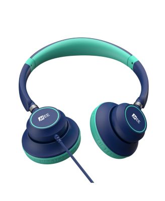 KidJamz KJ45 3.5mm Kid's Headphones w/ Inline Microphone (Blue)