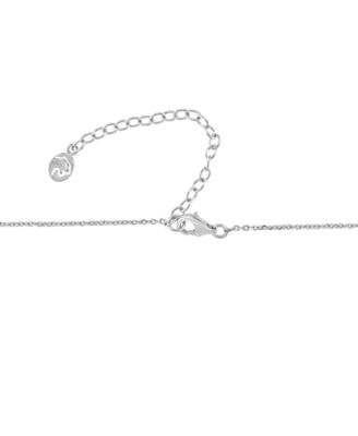 EFFY&reg; Diamond Chevron 18" Necklace (1/4 ct. t.w.) in Sterling Silver