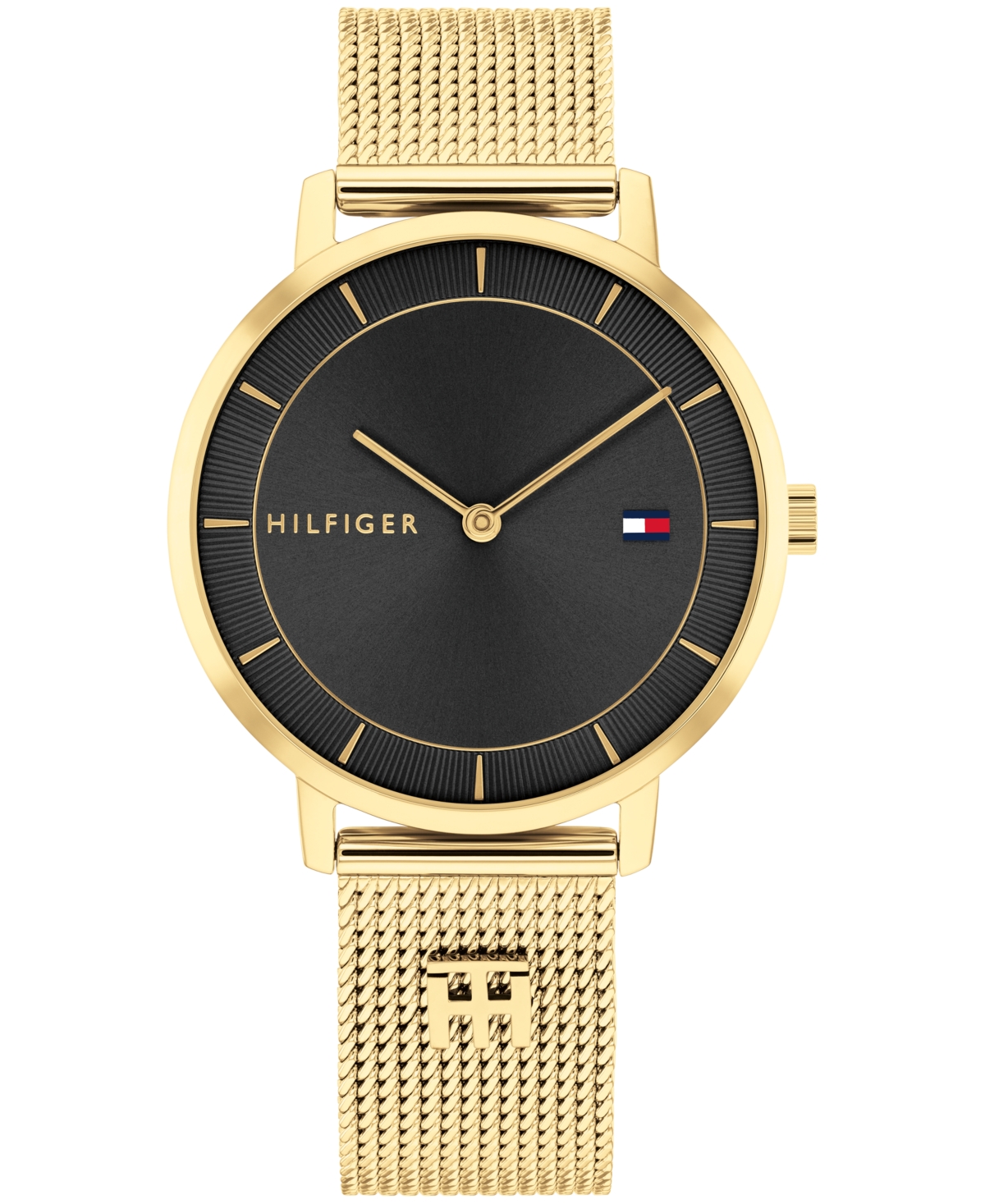 Women's Quartz Gold-Tone Stainless Steel Mesh Bracelet Watch 35mm - Gold