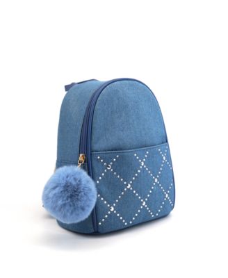 Kingston Denim Rhinestone Backpack