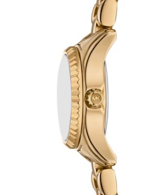 Women's Lexington Three-Hand Gold-Tone Stainless Steel Watch 19mm