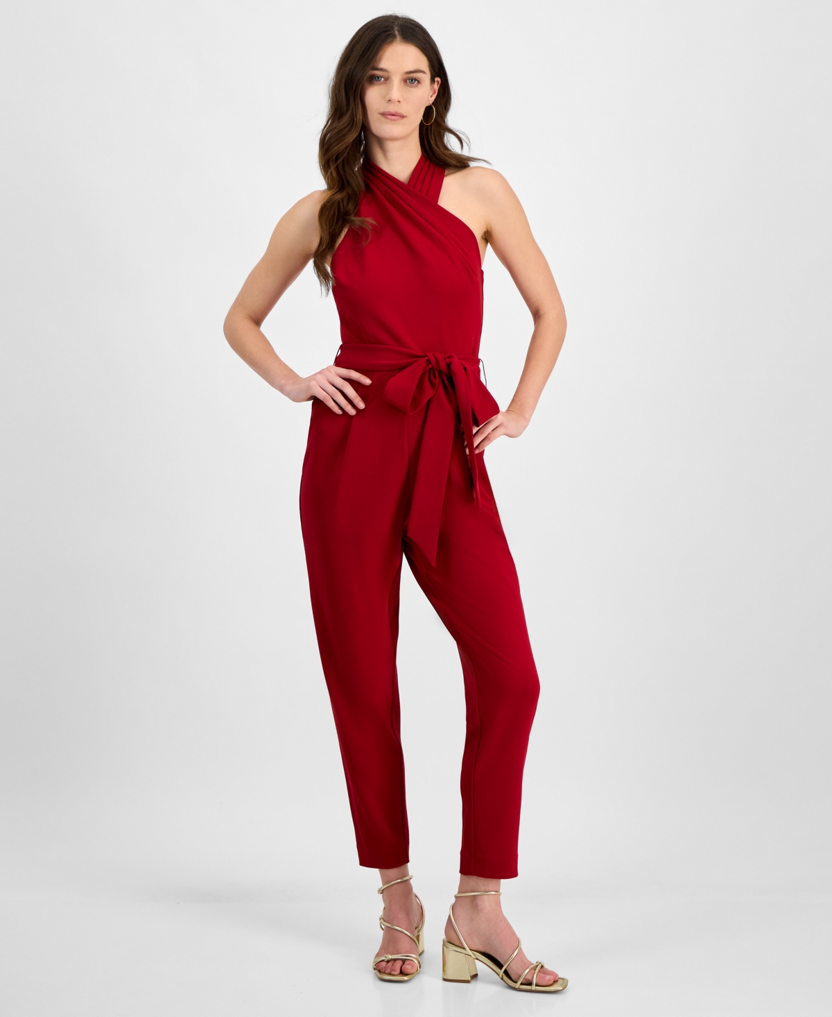 Rachel Rachel Roy Women's Harland Scuba Crepe Jumpsuit