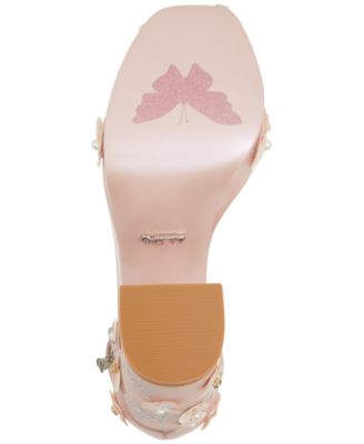 ALDO Beautifical Floral Platform Dress Sandals - Macy's