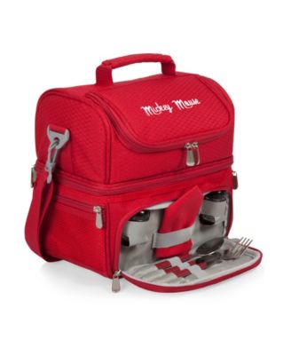 Disney Mickey Mouse 10 Liter Pranzo Lunch Bag Cooler with Utensils
