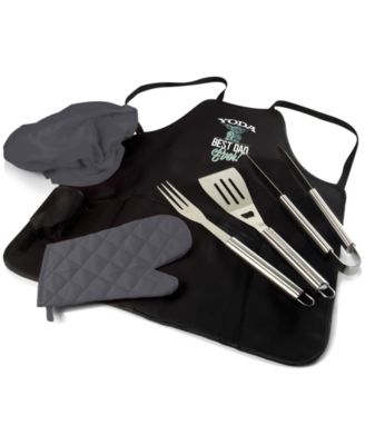 Star Wars Yoda 6-Pc. BBQ Apron Tote Pro Grill Set