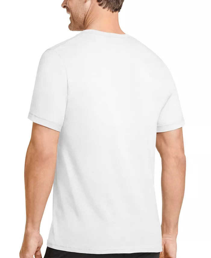 Men's Big & Tall Classic Tagless V-Neck Undershirt 2-pack - thumbnail 3