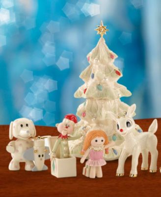 Rudolph Reindeer and Misfit Toys Figurine Set